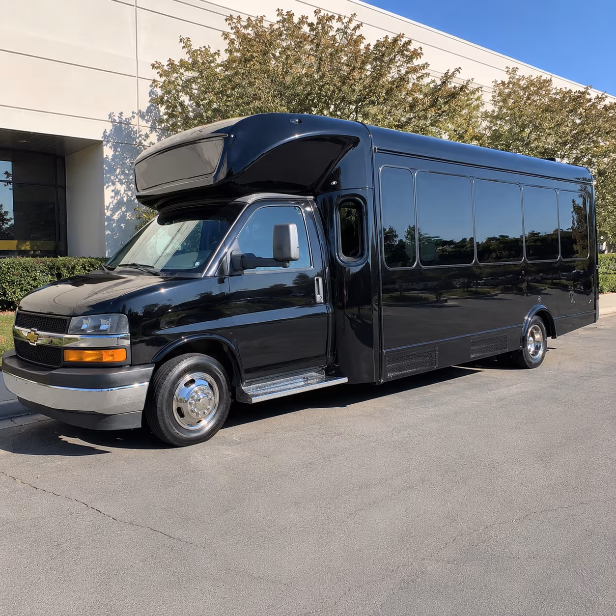 chico party bus booking step 1