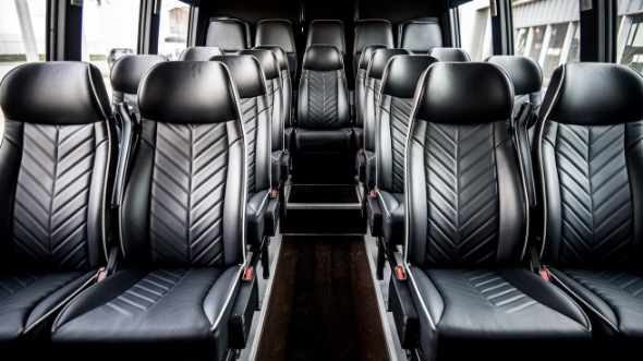 15 passenger minibus inside rancho cordova