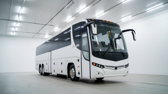 50 passenger charter bus davis