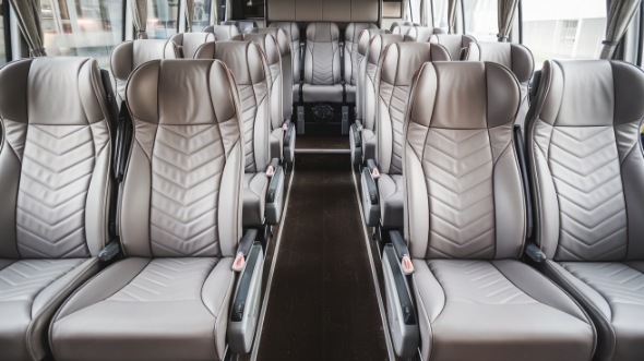 50 passenger charter bus interior fairfield