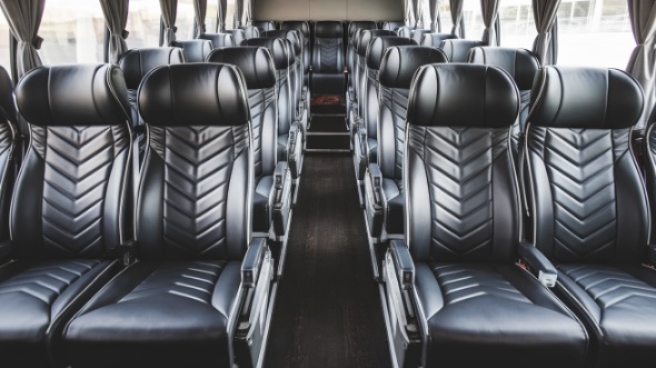 54 passenger charter bus rental concord